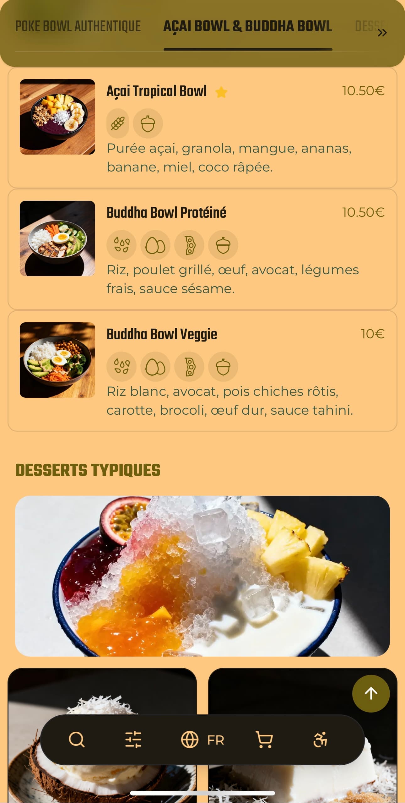 Template Menyu ALOHA POKE