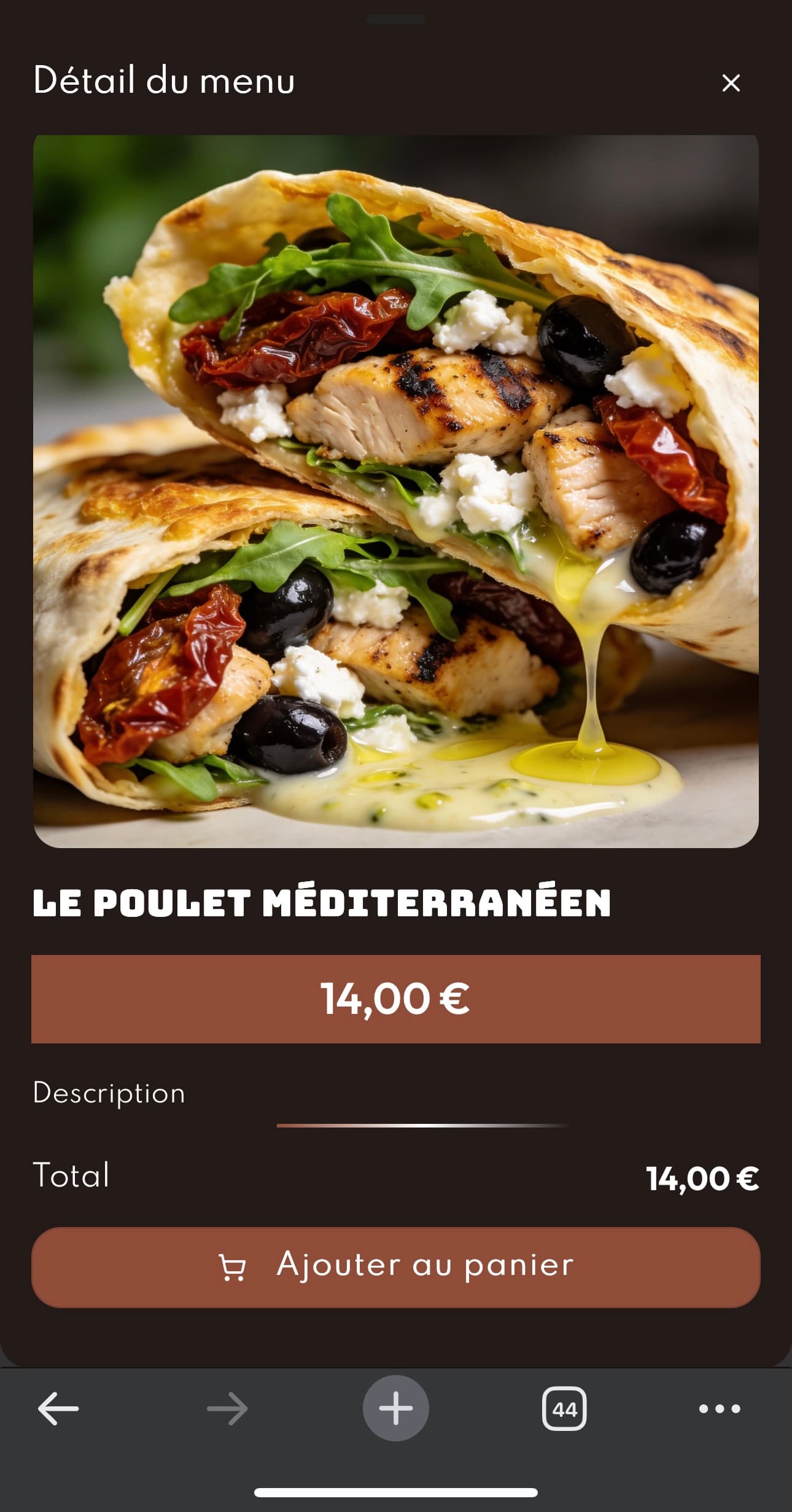 Template Menyu TACOS REBEL 🌯