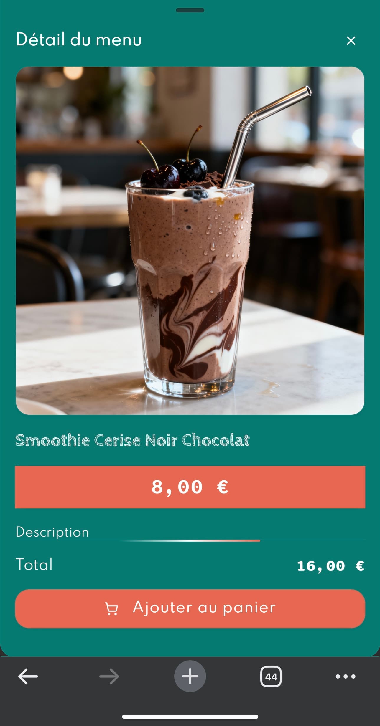 Template Menyu SMOOTHIE WAVE