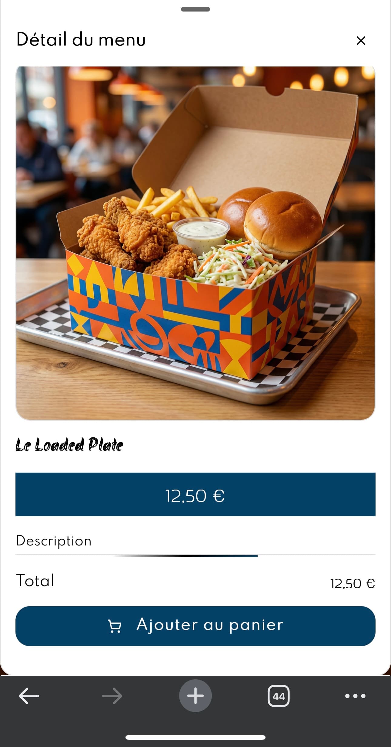 Template Menyu Crunchy Chicken