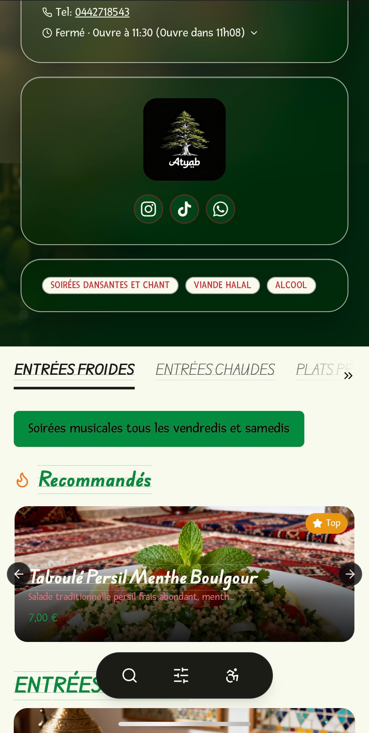 Template Menyu ATYAB 🇱🇧