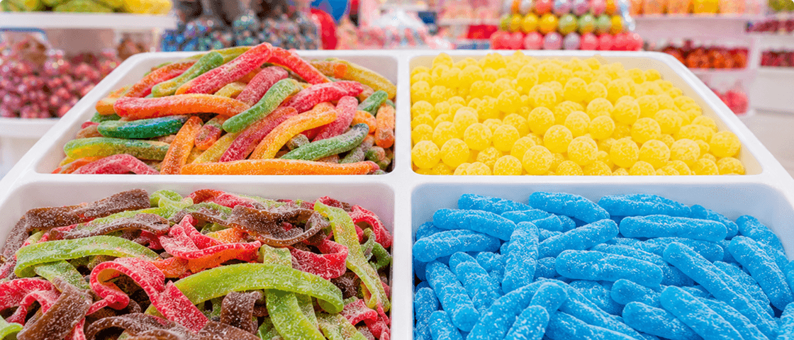Bonbons acidulés €/ 100gr