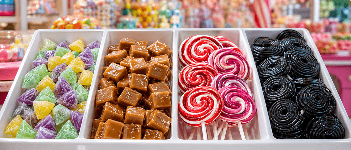 Bonbons rétro €/ 100gr