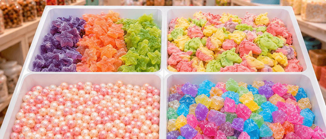 Bonbons féeriques €/ 100gr