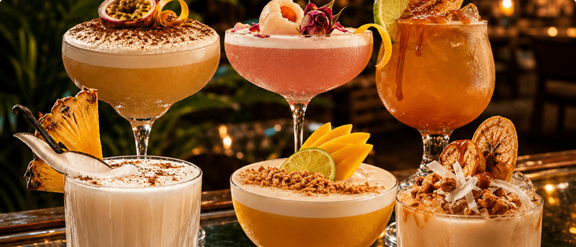 Cocktails Doux & Gourmands