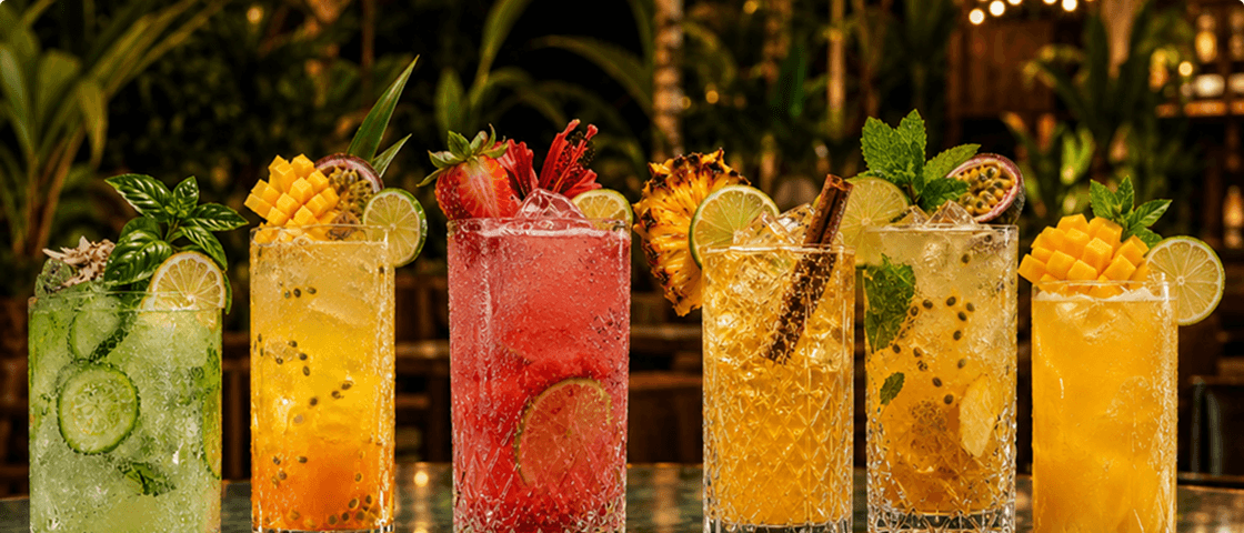 Mocktails Tropicaux