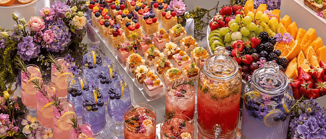 Plateaux & présentations buffet €/ plateau 10 pers.