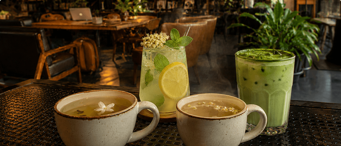 Thés, infusions & boissons fraîches